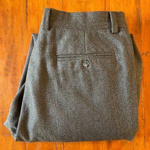 BANANA REPUBLIC MENS ITALIAN 100% WOOL CHARCOAL GREY